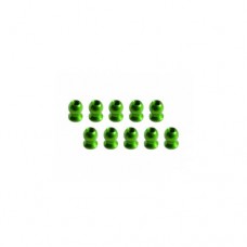 3racing (#3RAC-BS58H5/GR) 5.8MM Hex Ball Stud L=5 (10 pcs) - Green