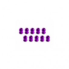 3racing (#3RAC-BS58H5/PU) 5.8MM Hex Ball Stud L=5 (10 pcs) - Purple
