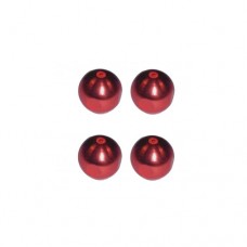 3racing (#M4WD-04/RE) 6mm Damper Ball (red)
