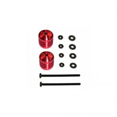 3racing (#M4WD-05/RE) Damper Weight 9.4g(Red)