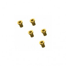 3racing (#M4WD-11/GO) Roller Stopper (gold)