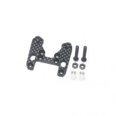 3racing (#MIF-008/WO) Front Graphite Shock Tower For Mini Inferno
