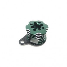 3racing (#MIF-020/GR/WO) Speed Control Engine Heatsink For Mini Inferno - Green/Woven